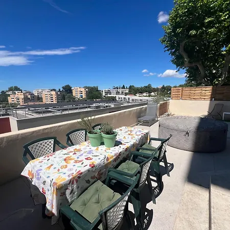Maisons Detente Jardin, Terrasse Vue Mer Et Spa Marseille Exterior photo