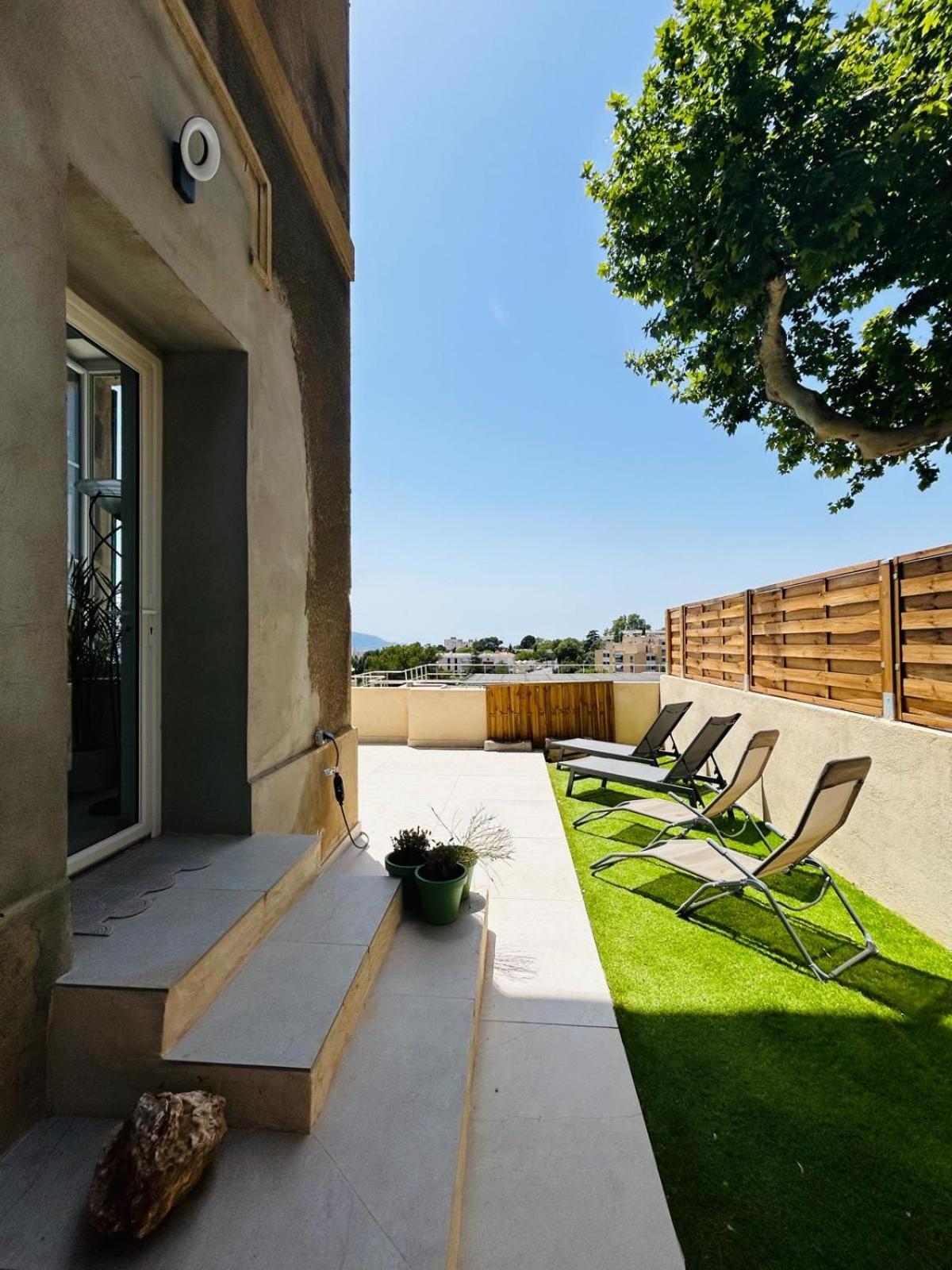 Maisons Detente Jardin, Terrasse Vue Et Marseille